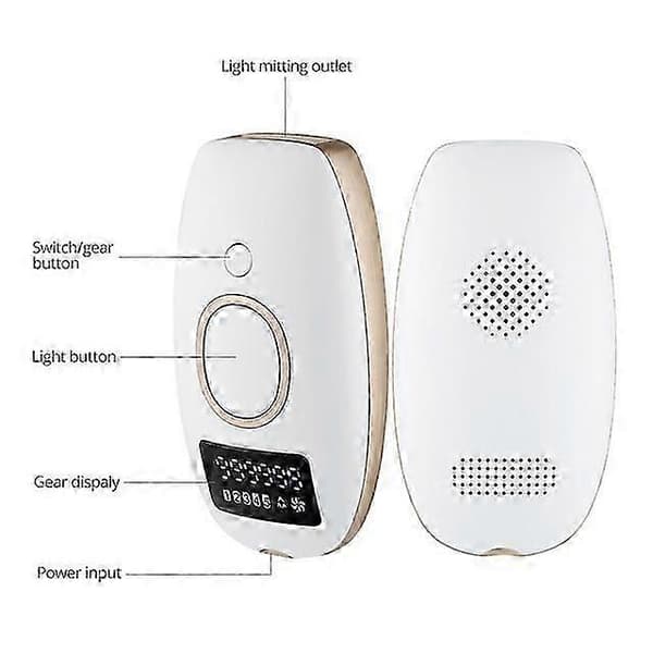 Laser Depilator Professionel Permanent LCD Laser Smerteløs Hårfjerningsmaskine