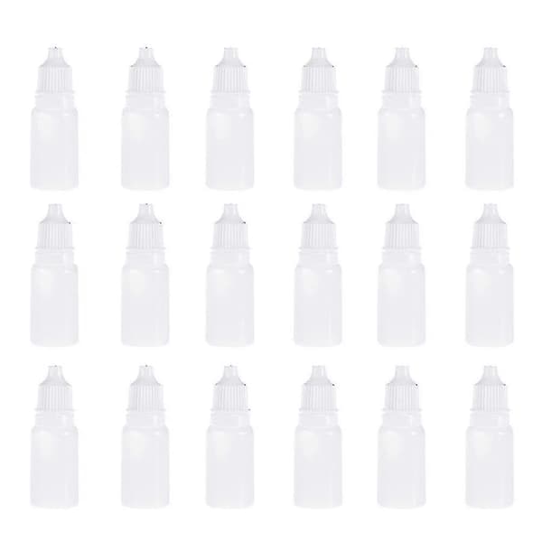 50 stk. Plastik Droppeflaske 10 ml Væske Droppeflaske Øjendråbeflaske