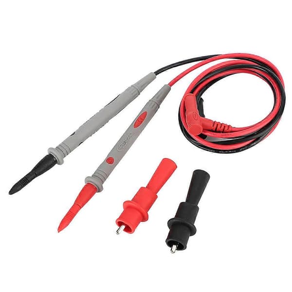 PT1006 Digital Multimeter Krokodillenklemme Sondenpenn   1000V 20A Testledning 90cm