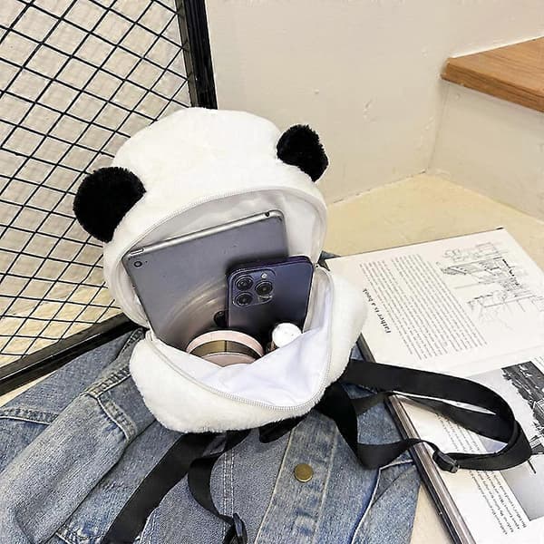 Söt Panda Plysch Ryggsäck