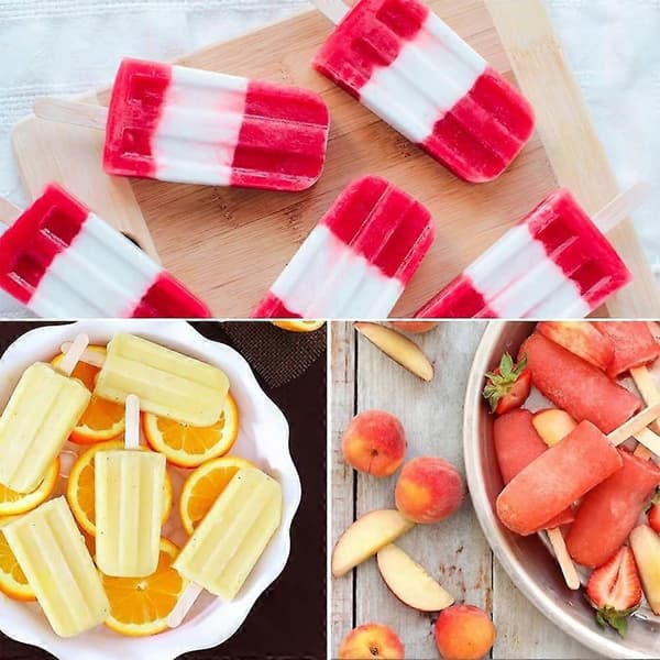 200 stk. Hobby-pinde Ispinde Naturtræ Popsicle Hobby-pinde 11,4 cm Længde Treat-pinde Ispinde