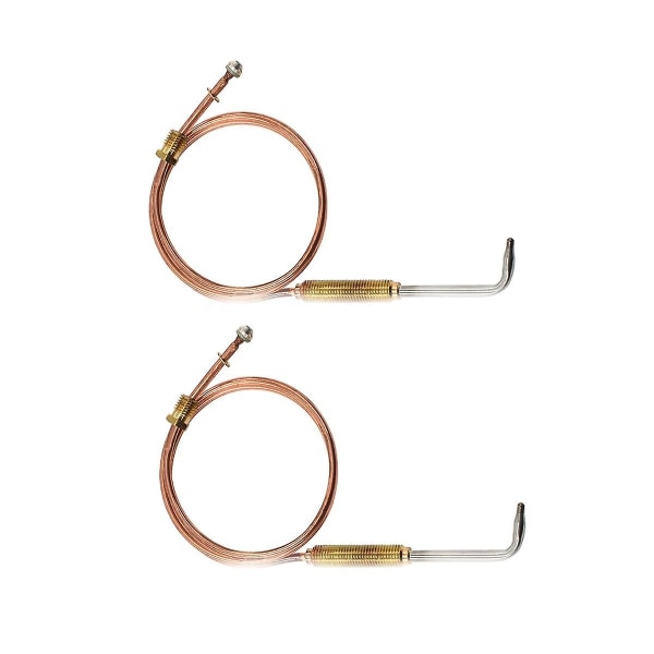 2023 Elbow 670mm Gas Stove Thermocouple Heater Part Universal Fireplace Replacement Digital Tempera