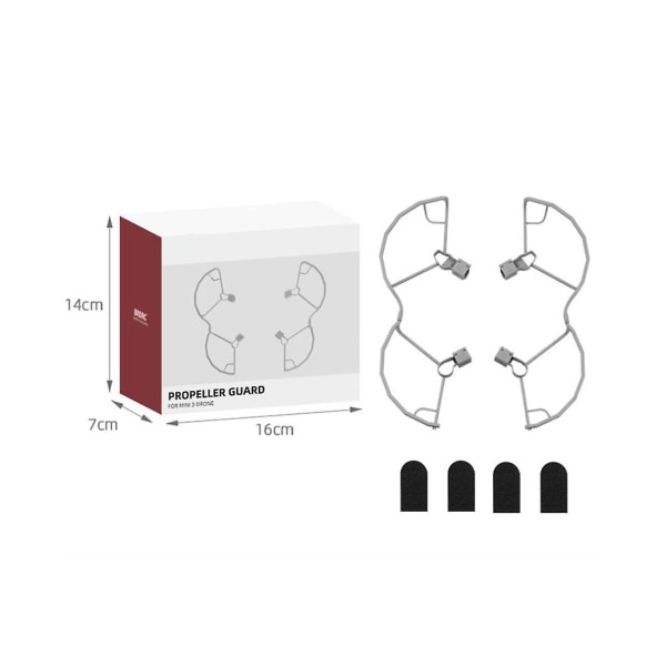 For Mini 3 Propell-landebein Utvidet Bein Vingdeksel Bladbeskytter For Mini 3 Pro Tilbehør