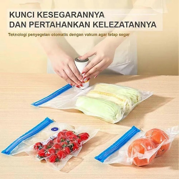 Mini Vakuumförpackare Portabel USB Elektrisk Luftpump