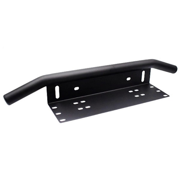 Bil Front Nummerplade Monteringsbeslag Sort Universal Pasform Front Grill LED Spotlight Holder til Biler
