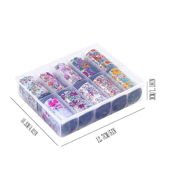 Nagelprodukter Transfer Sticker Stjärnhimmel Papper Tibetansk Färgglad Manikyrpasta