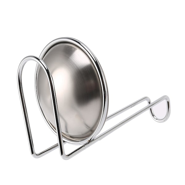 Rustfrit Stål Ske Rest Holder, Lang Håndtag Vertikal Besparelse Suppeøseholdere Øse Rest Suppe L