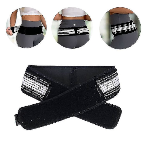 Sacroiliac SI Ledbånd Hip Bælte Lændestøtte Brace Hip Braces Pelvis Støttebælte