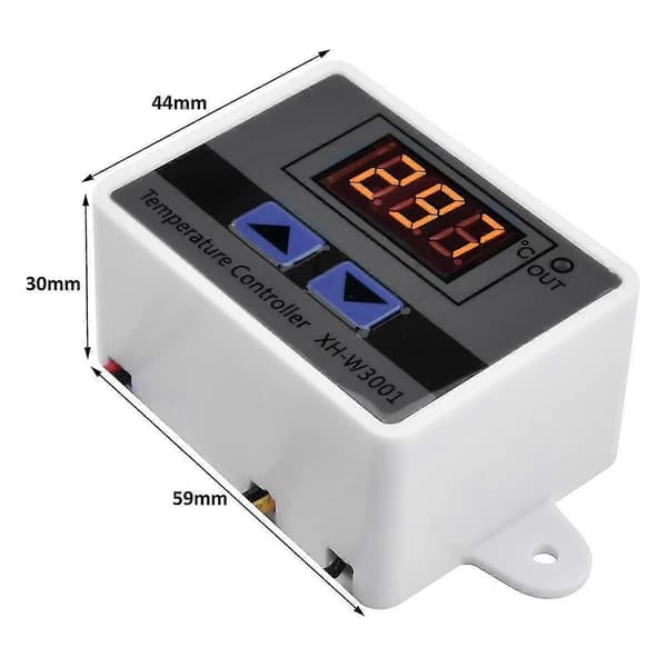 XH-W3001 Digital Temperaturkontroller med Sensor AC110V-220V Termostatbryter