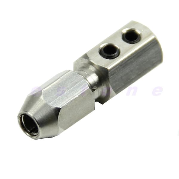 Flex Collet Koppling För 5mm Motoraxel & 4mm Kabel Rc Båt Rostfritt Stål 1st