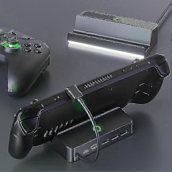 Steam Deck -telakka 6 in 1 Steam Deck -telakointiasema jalusta lisätarvikkeet 3*usb 3.0 Hdmi 4k@60hz Gigabit Ethernet 1000mbps Pd 60w Hub g20242407672