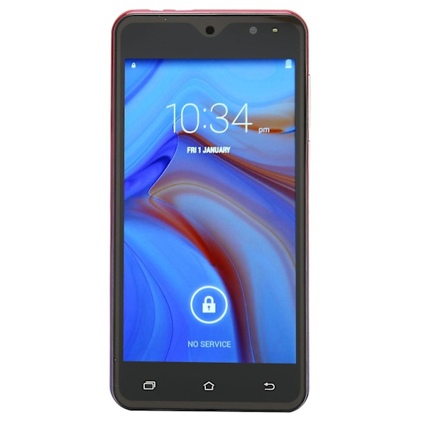 5-tommers smarttelefon for Android 11 2.4G 5G Wifi 5MP front 8MP bakkamera 4800mah MT6580 8 kjerner 1920x1080 2GB RAM 16GB ROM 100?240V Lilla EU-plugg