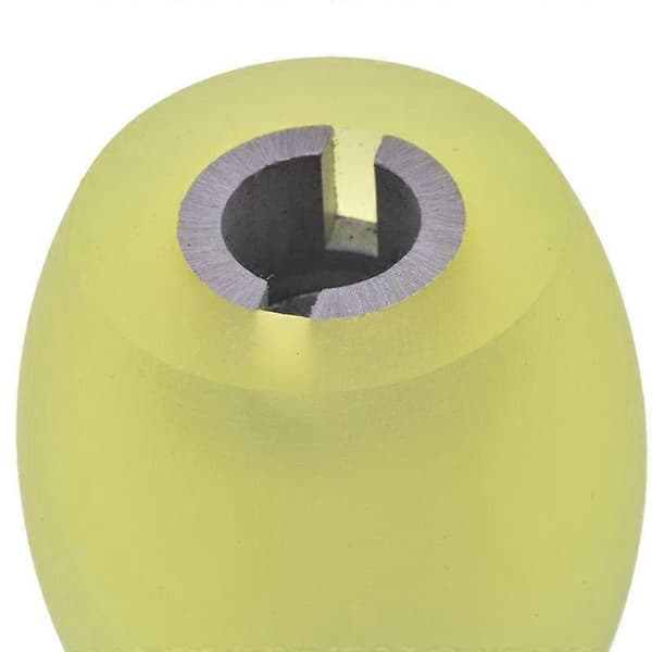 FCSL-003 lærkutter gult gummihjul (ellipse) jernkjerne