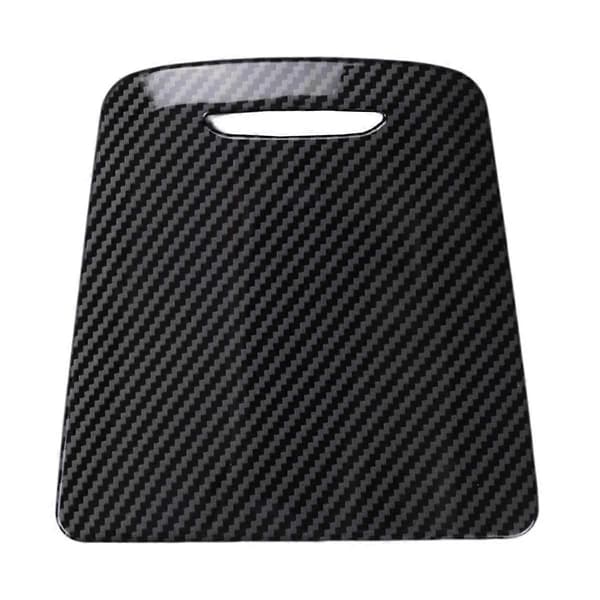 Bil Centerkonsol Vandkopholder Panel Trim til GLA CLA A-Klasse W176 2013-2018 LHD ABS Carbon Fi