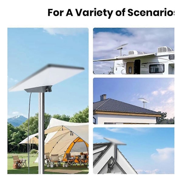 För Starlink Mini Röradapter, Stolpfäste Adapter Monteringssats, för Starlink Mini Tak Tillbehör