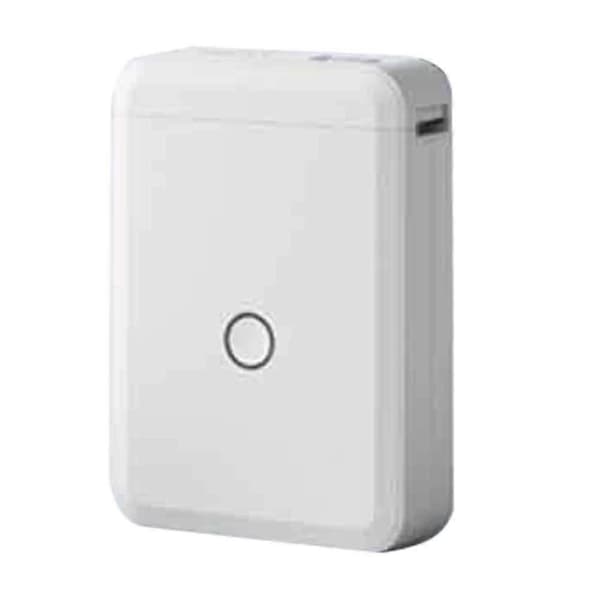 Etikettmaskin D110 Bærbar Bluetooth-etikettprinter for oppbevaring, strekkode, post, kontor, hjem