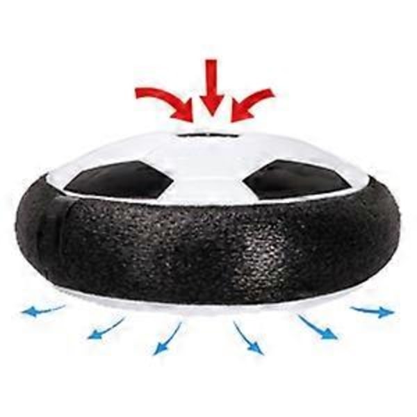 Børne Hover Ball Legetøj 7 Tommer Fodbold med LED Lys og MusikBørne Hover Fodbold-Hover Fodbold+Lys+Musik