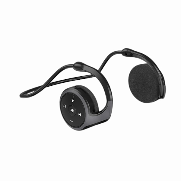 3 in 1 Bluetooth-yhteensopiva 5.0 kaulaan asennettava kuulokemikrofoni MP3-soitin FM-radio TF-korttituki