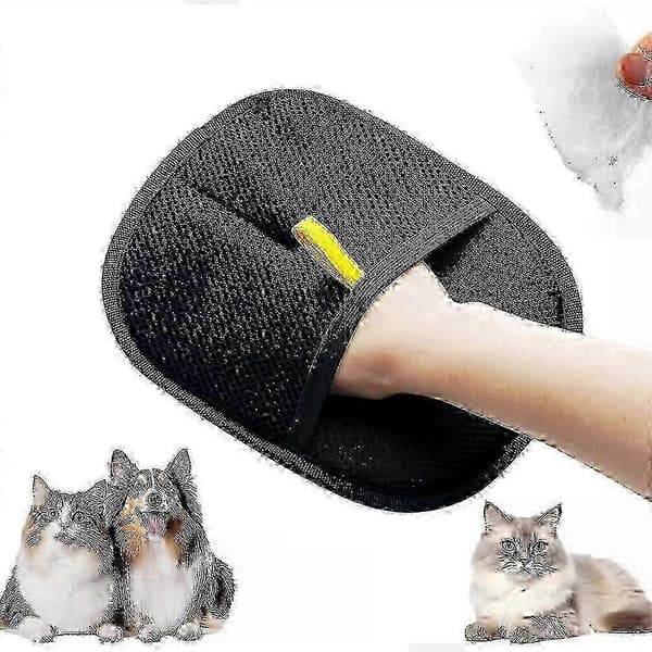 Dubbelsidiga djurvårdshandskar, kattvårdshandskar