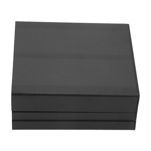 Sort Aluminium Elektronisk Projektkasse