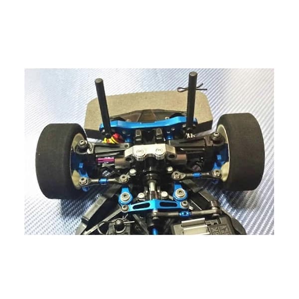 3 stk. Styrestangs Servo Stang til TT-02 TT-02T TT02 TT02T 1/10 RC Bil Opgraderingsdele Tilbehør, Titanium