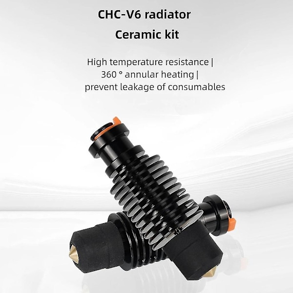 Chc-v6 Keramisk Hotend Extruderhuvud Kit Metallmunstycke Ingår Kompatibel Med Voron2.4