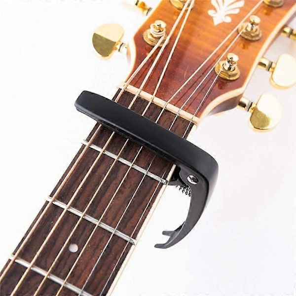 Ukulele Stemmeclips Elektrisk Guitar Stemmeclips Zink Legering Stemmeclips Uddragbar Negle Stemmeclips Ins