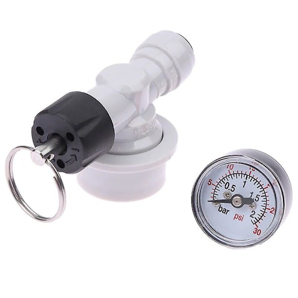 Ball Lock -irroitusventtiili G2 Olutpanimolle Kotipanimolle Oluttynnyriin Nopea Liitäntä Kaasu 0-15psi Paineanturi