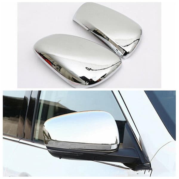 ABS Krom Bakkespeil Deksel Trim for Kadjar Koleos QM6 2016-2019 Tilbehør