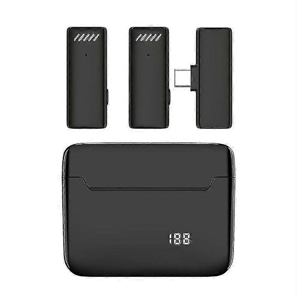 S13 Dobbel Mikrofon USB-C/Type-C Grensesnitt Mikrofon