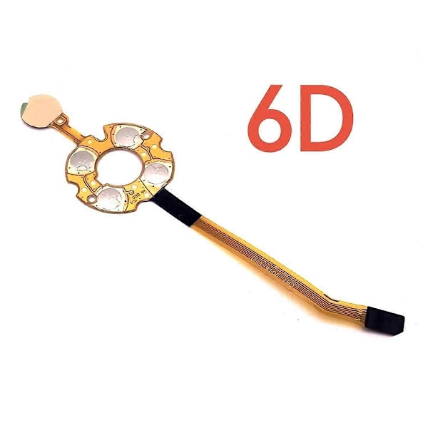 SET Retningsknapp Flexkabel Erstatning for 6D Kamera - Reparasjonsdeler for Knappkontroll