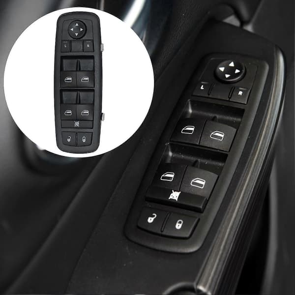 Vinduskontrollbryter 10 Knapper Erstatning Abs Venstre Front Elektrisk Knapp 68271203ab For Dodge-dart 2013 -2016