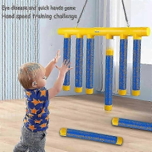 Reflex Challenge-spel, Fallande pinnar-spel, Hand-öga-koordinationsträning SZBS bule