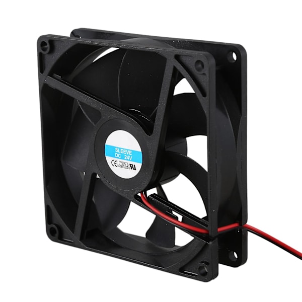 2x 92mm X 25mm 24v 2-stifts kylfläkt för PC-hölje CPU-kylare