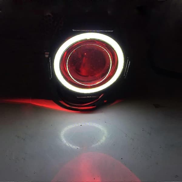 2 stk. frontlys spotlys motorsykkel lampe frontlys Cree U7 Led tåkelys Drl spotlight kjørelys