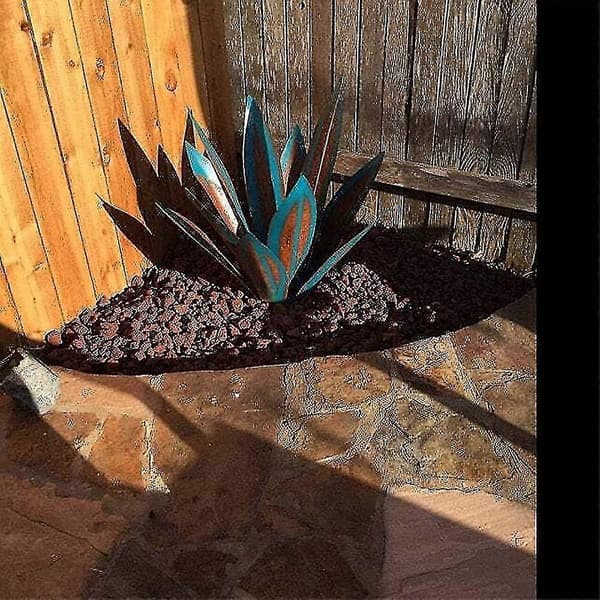 Rustik Metall Agave Växt Heminredning - 2st Tequila Skulptur