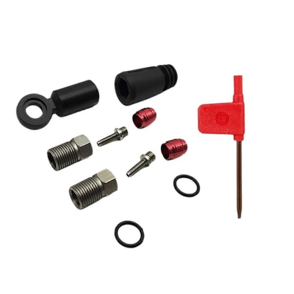 Cykelsæt med 2 meter hydraulisk skivebremseslange til SRAM Flat Mount HRD Red Force Apex cykelbremse Conn