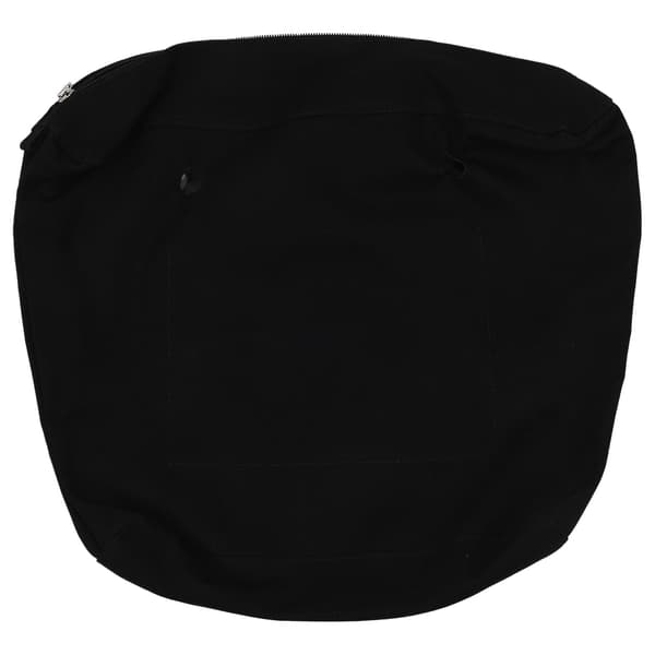 Vanntett Solid Canvas Innlegg Innerfôr Innlegg Glidelås Lomme For Obag O Bag Veske Svart