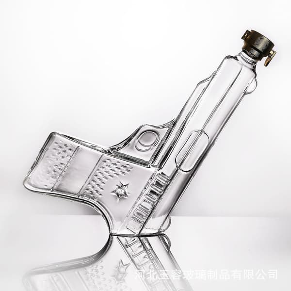 Pistolformet vinflaske glas vinflaske