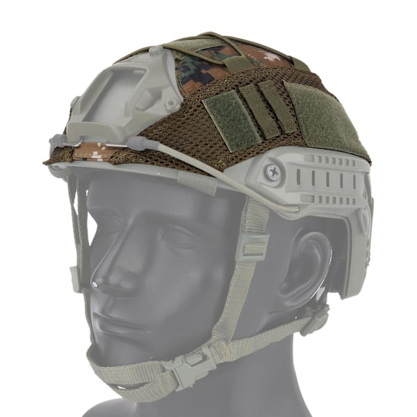 Ny Airsoft Jakt Hjälm Taktisk Militär Stridshjälm Cover Cs Sport Hjälm Cover För Ops-core Pj/bj/mh Typ Snabbhjälm