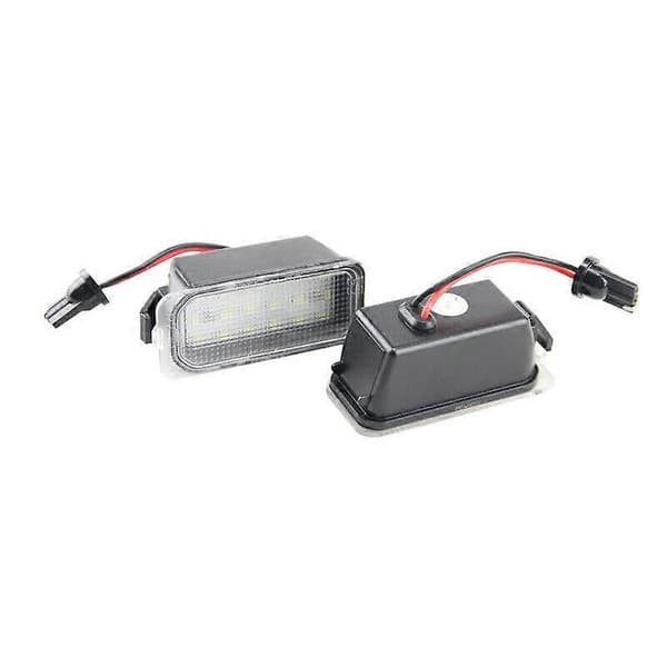 2X LED Nummerpladelys til FOCUS II FIESTA VII MONDEO IV KUGA 2008-2019