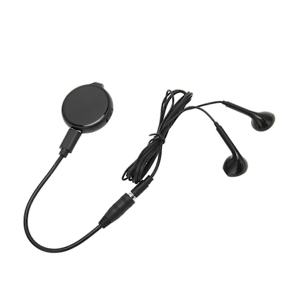 Mini Röstinspelare Trendig Multifunktionell AI Smart HD Brusreducering Röstaktiverad Inspelare för Konferens Neutral Engelska, Svart 16GB