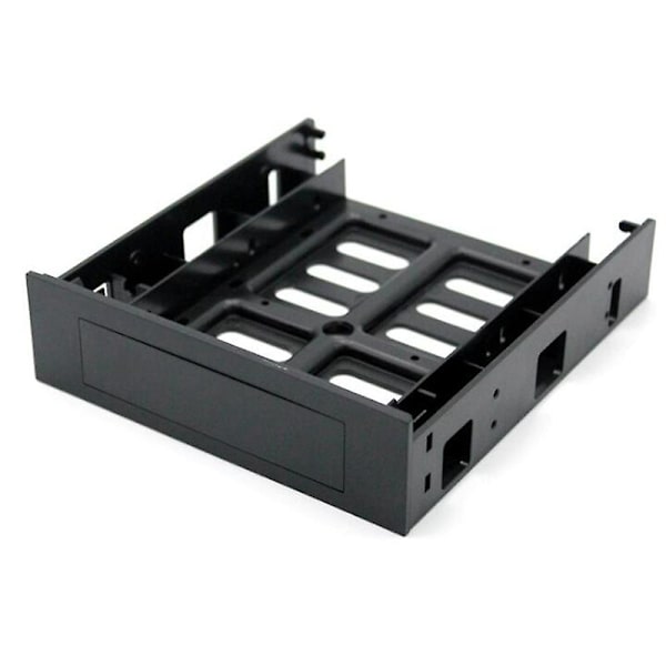 5,25 tommer CD-Plads til 3,5 tommer 2,5 tommer SATA HDD Mobil Rack Beslag Kabinet Sort til PC