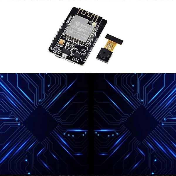 ESP32-CAM Utviklingskort ESP-32S WiFi Multi-Funksjonsmodul med OV2640 Modul WIFI+Bluetooth Modul