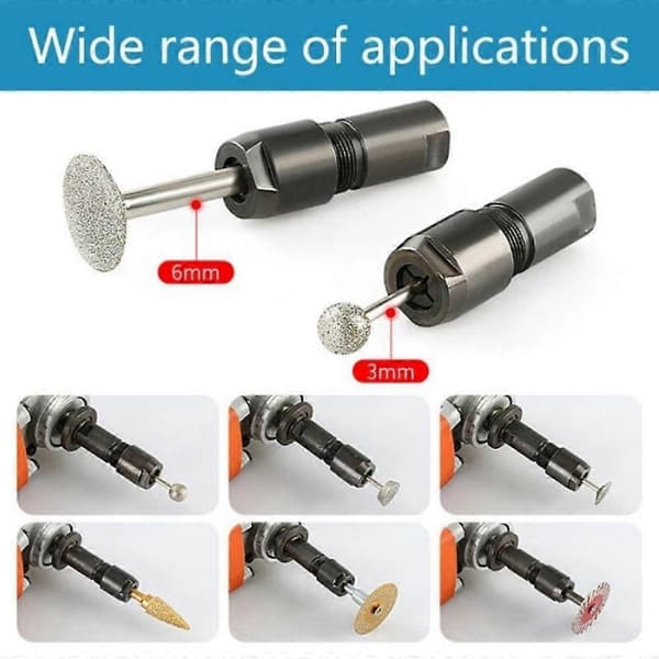 Vinkelsliper Konverteringssett Adapter Kit 3mm