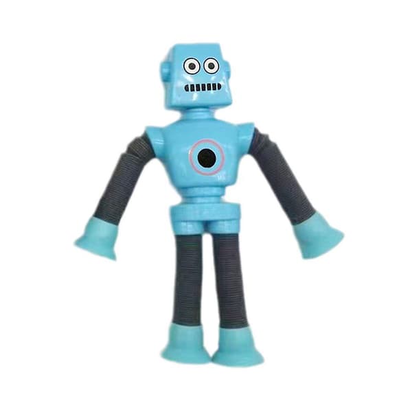 Robot Gul Sutte Robot Strækrør Hundrede Forskellige Form Robot Strækrør Dekompression Nysgerrighed Legetøj