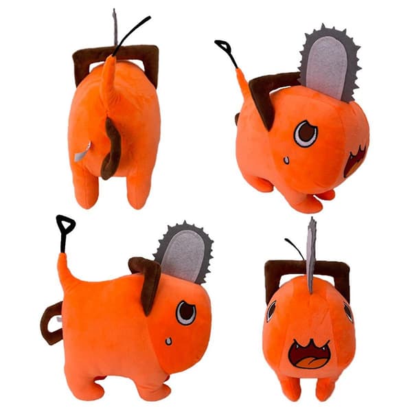 25 cm Anime-nukke Denji Cosplay Plushie -lahja