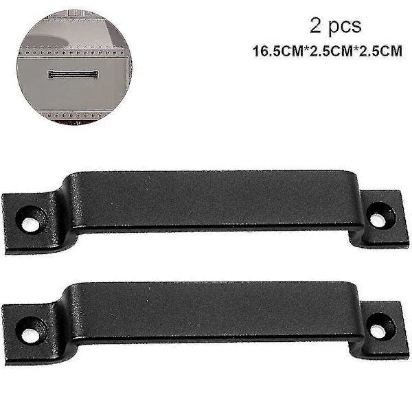 2 stk. Greb Enkelt Greb Hardware Skydedør Skydedør Dobbeltsidet Greb Lade Dør Greb