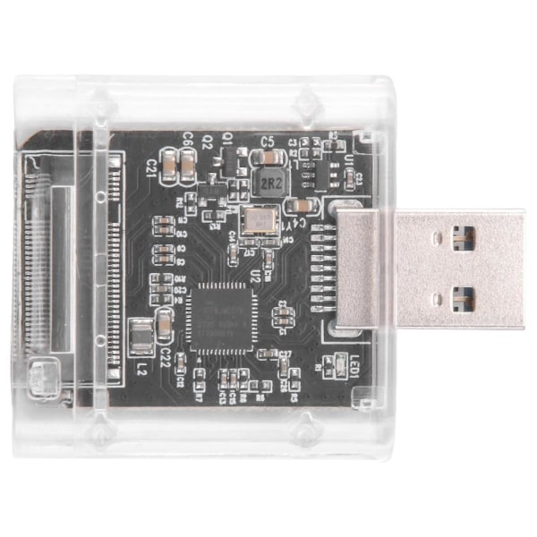 M2 SSD- case M.2 till USB 3.0 Gen 1 5Gbps höghastighets SSD-hölje för SATA M.2 NGFF SSD 2242 2260 2280Mm kortadapter