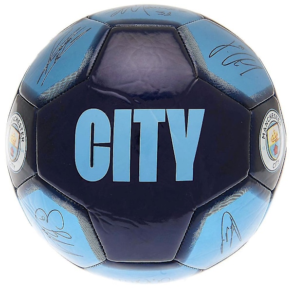 Manchester City FC Signatur Fotball